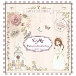 SUPER OFERTA **40%** Set de Scrapbooking Niña de comunión Dayka 20x20cm