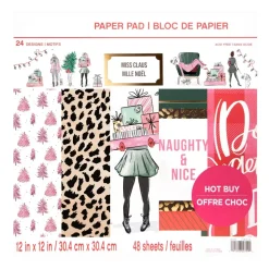 SUPER OFERTA **40%** Set de scrapbooking Miss Claus Craft Smith 30x30cm