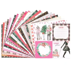 SUPER OFERTA **40%** Set de scrapbooking Miss Claus Craft Smith 30x30cm