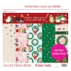 SUPER OFERTA **40%** Set de scrapbooking Happy Pawlidays Craft Smith 30x30cm
