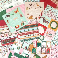 SUPER OFERTA **40%** Set de scrapbooking Happy Pawlidays Craft Smith 30x30cm