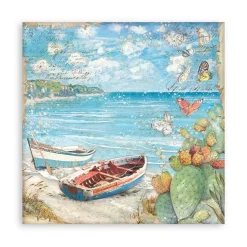 SUPER OFERTA **30%** Set de Scrapbooking Blue Dream Stamperia 30x30cm