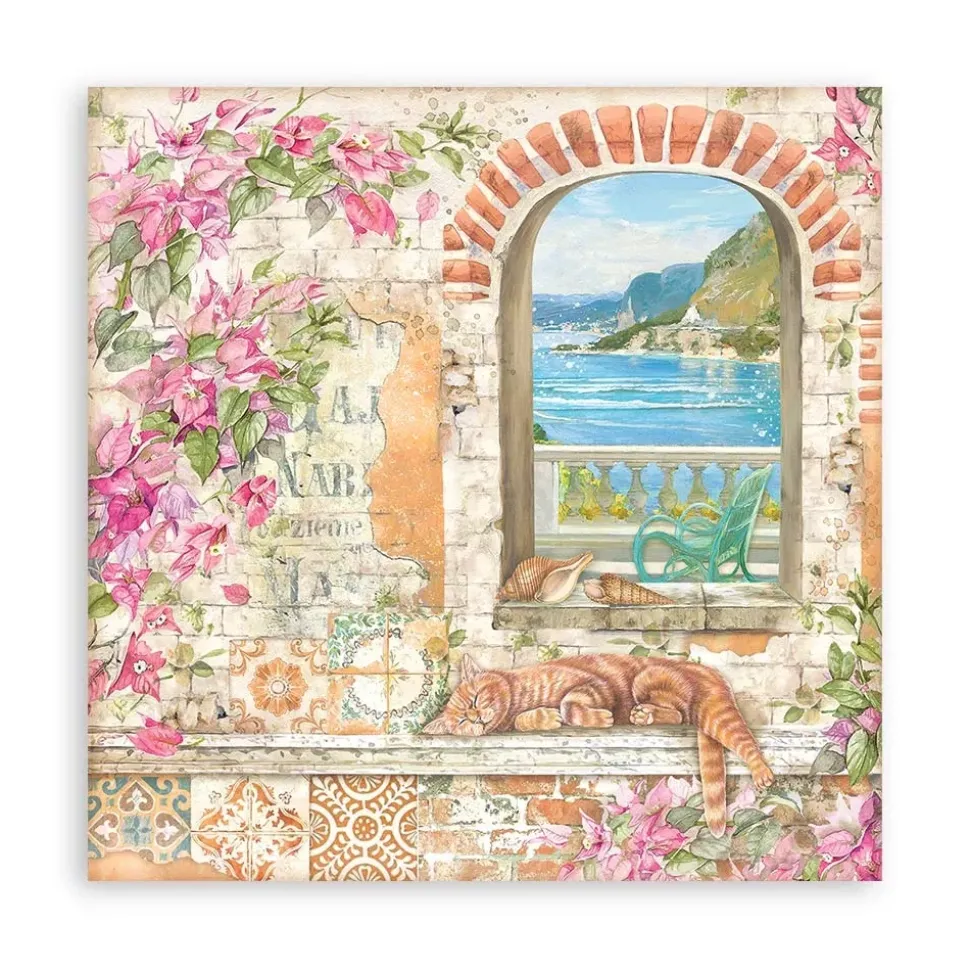 SUPER OFERTA **30%** Set de Scrapbooking Blue Dream Stamperia 30x30cm