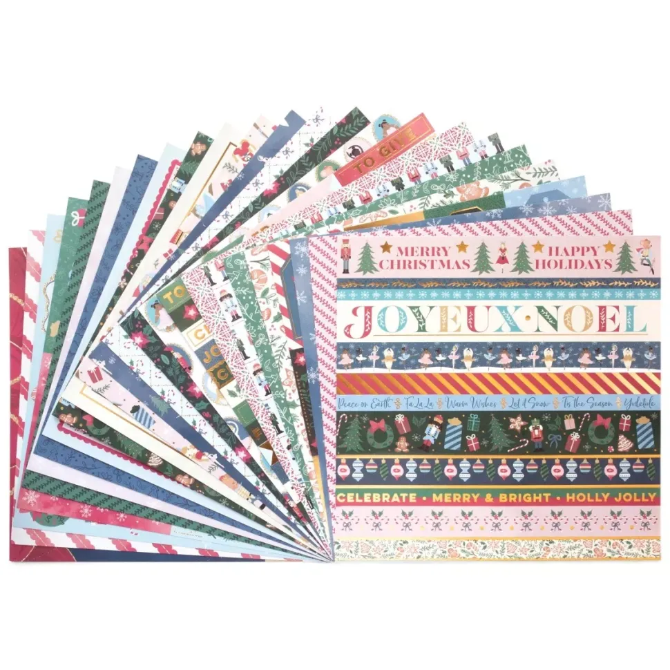 SUPER OFERTA **40%** Set de scrapbooking Holiday Ballet Craft Smith 30x30cm