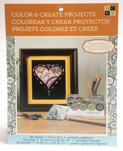 SUPER OFERTA **40%** Set de scrapbooking Color and Create Patterns and Prints DCWV 15x20cm