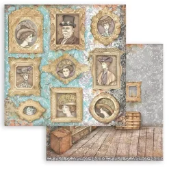 SUPER OFERTA **30%** Set de Scrapbooking Lady Vagabond Lifestyle Stamperia 15x15cm