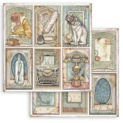 SUPER OFERTA **30%** Set de Scrapbooking Lady Vagabond Lifestyle Stamperia 15x15cm