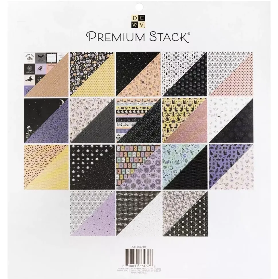 SUPER OFERTA **40%** Set de Scrapbooking Mysterial DCWV 30x30cm