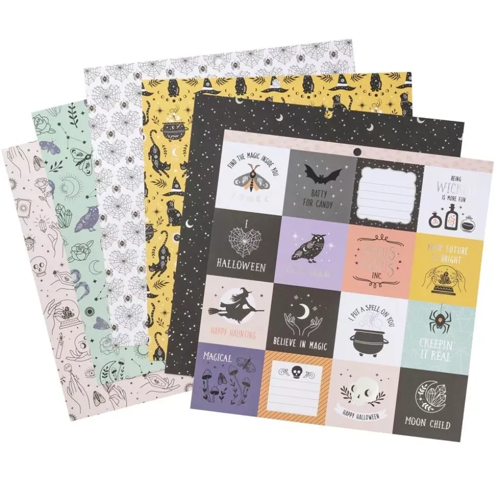 SUPER OFERTA **40%** Set de Scrapbooking Mysterial DCWV 30x30cm