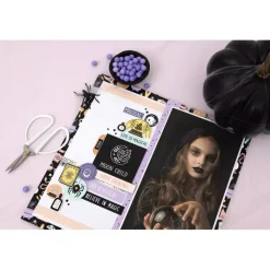 SUPER OFERTA **40%** Set de Scrapbooking Mysterial DCWV 30x30cm