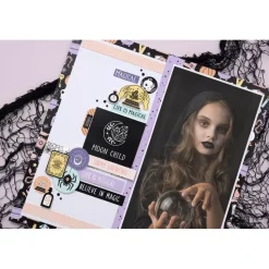 SUPER OFERTA **40%** Set de Scrapbooking Mysterial DCWV 30x30cm