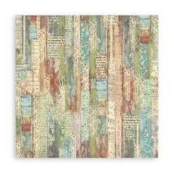 SUPER OFERTA **30%** Set de scrapbooking Garden Stamperia 20x20cm