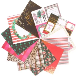 SUPER OFERTA **40%** Set de scrapbooking Miss Claus Craft Smith 15x15cm