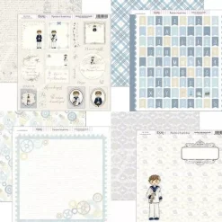 SUPER OFERTA **40%** Set de Scrapbooking Niño de comunión Dayka 20x20 cm