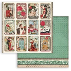 SUPER OFERTA **30%** Set De Scrapbooking Desire Stamperia 15x15cm