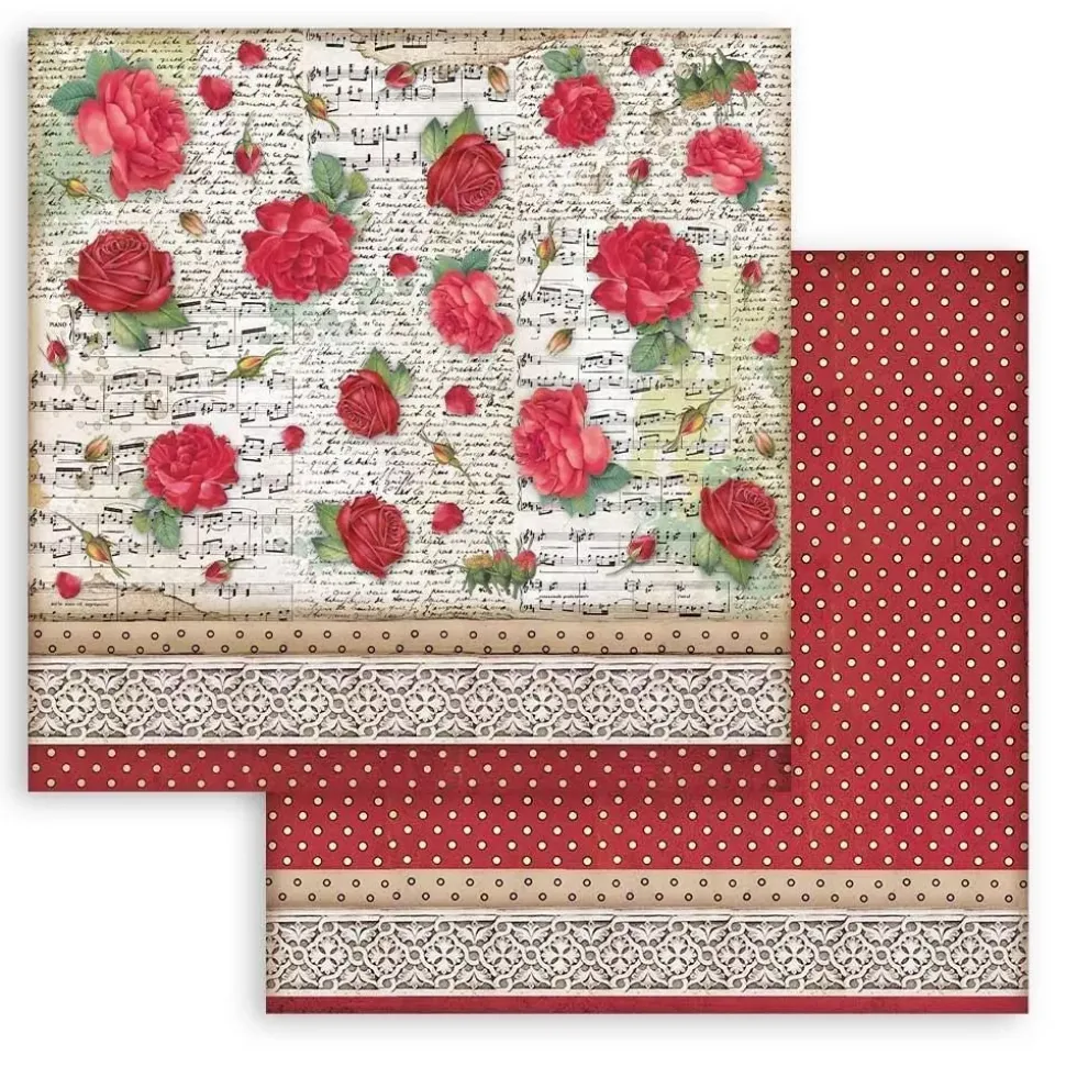 SUPER OFERTA **30%** Set De Scrapbooking Desire Stamperia 15x15cm