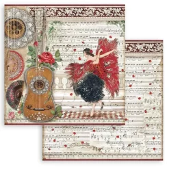 SUPER OFERTA **30%** Set De Scrapbooking Desire Stamperia 15x15cm