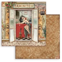 SUPER OFERTA **30%** Set De Scrapbooking Desire Stamperia 15x15cm