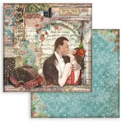 SUPER OFERTA **30%** Set De Scrapbooking Desire Stamperia 15x15cm