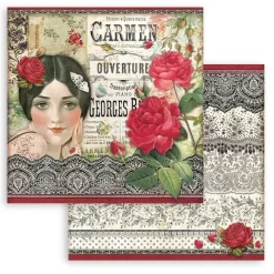SUPER OFERTA **30%** Set De Scrapbooking Desire Stamperia 15x15cm