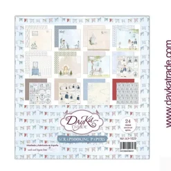 SUPER OFERTA **40%** Set de scrapbooking Celebración Niño Dayka 20x20cm