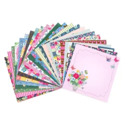 SUPER OFERTA **50%** Set de Scrapbooking Garden Charm Craft Smith 30x30cm