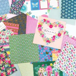 SUPER OFERTA **50%** Set de Scrapbooking Garden Charm Craft Smith 30x30cm