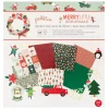 SUPER OFERTA **50%** Set de scrapbooking Project Pad Merry Little Christmas Pebbles 30x30cm