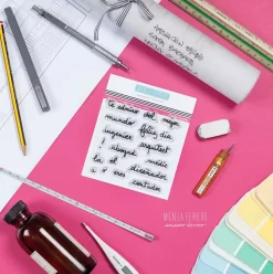 SUPER OFERTA **40%** Set de sellos Profesiones Micaela Ferrero