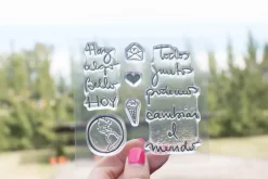 SUPER OFERTA **40%** Set de sellos Bello mundo Micaela Ferrero