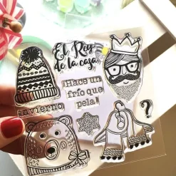 SUPER OFERTA **40%** Set de sellos El Rey de la casa Gigietmoi