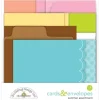 SUPER OFERTA **30%** Set de Sobres y Cartas Summer Assortment Doodlebug