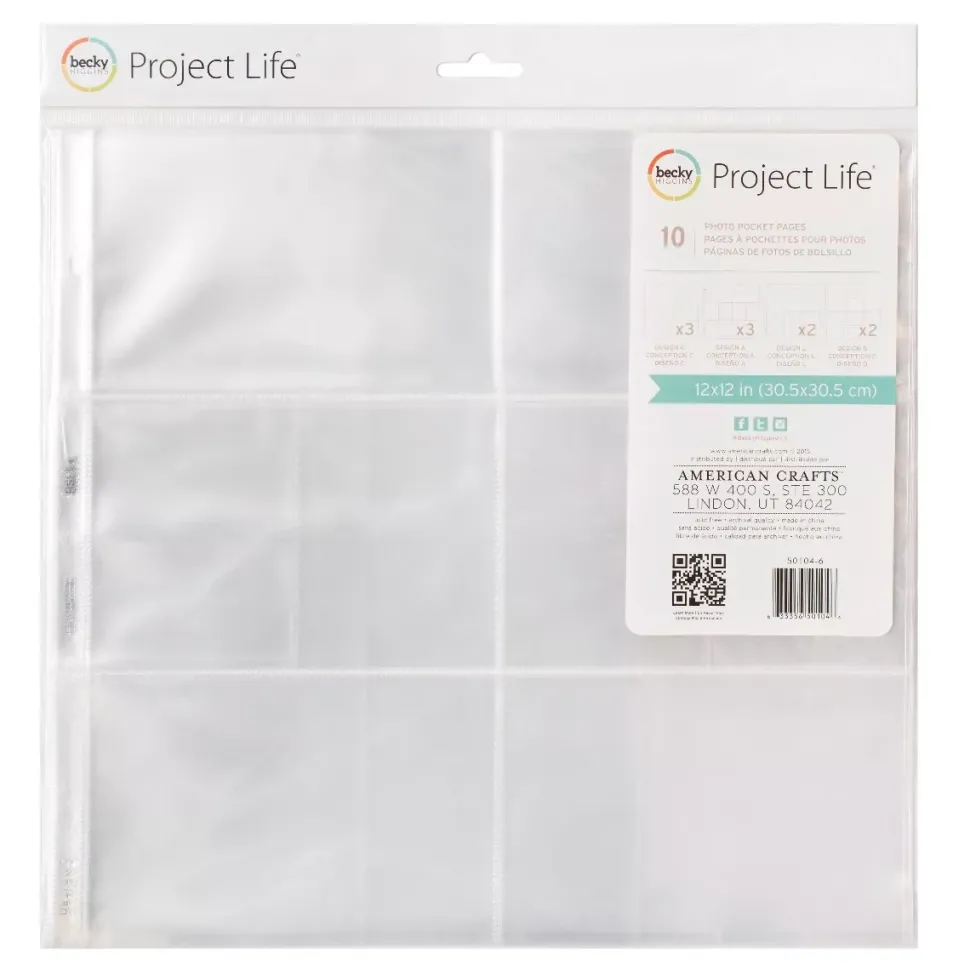 SUPER OFERTA **40%** Set of 10 Miscellaneous Sleeves Project Life