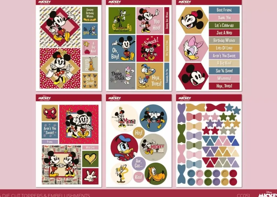 SUPER OFERTA **40%** Set Sobres y Cartas Mickey & Minnie Mouse Disney A4