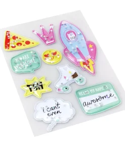 SUPER OFERTA **40%** Shaker Stickers Glitter Hello Dreamer AC