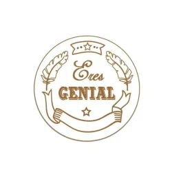 SUPER OFERTA **40%** Silueta Eres genial de Tablero lacado Dayka