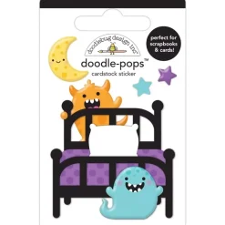 SUPER OFERTA **30%** Sticker 3D Boogie Monsters Doodlebug