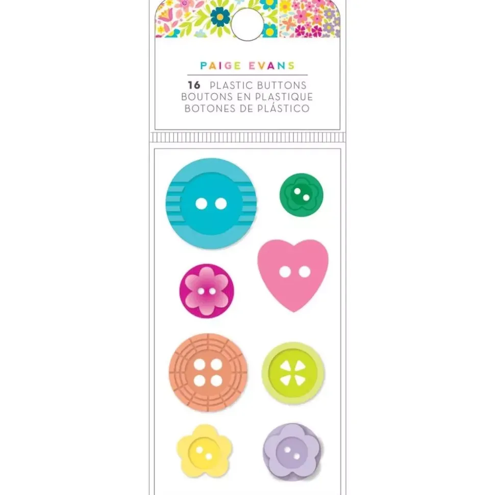 SUPER OFERTA **40%** Stickers Botones Splendid Paige Evans