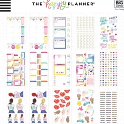 SUPER OFERTA **30%** Super Pack de Stickers Encourager Happy Planner