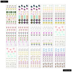 SUPER OFERTA **40%** Super Pack Stickers Everyday Icons Classic Happy Planner