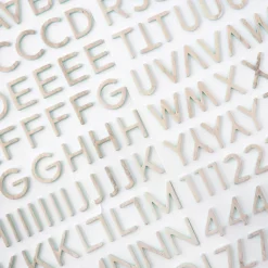 SUPER OFERTA **40%** Thickers Abecedario Gingham Garden Crate Paper