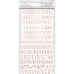 SUPER OFERTA **40%** Thickers abecedario Be Kind de foam Stay Sweet Amy Tangerine