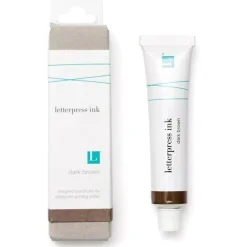 SUPER OFERTA **40%** Tinta para Letterpress Marrón oscuro