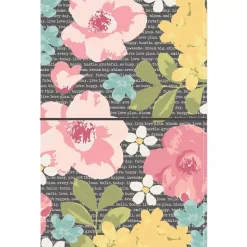 SUPER OFERTA **50%** Traveler's Notebook Midori Typewriter Floral Carpe Diem