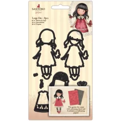 SUPER OFERTA **40%** Troquel + Embossing Time to Fly Gorjuss compatible con Sizzix