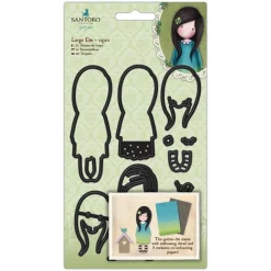 SUPER OFERTA **40%** Troquel + Embossing Birds Of A Feather Gorjuss compatible con Sizzix