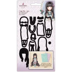 SUPER OFERTA **40%** Troquel + Embossing Rosie Gorjuss compatible con Sizzix