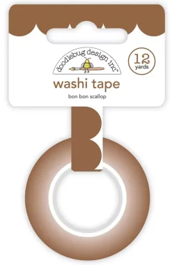 SUPER OFERTA **30%** Washi Tape Bon Bon Scallop Doodlebug