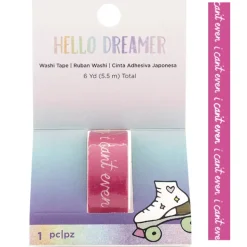 SUPER OFERTA **40%** Washi tape Phrase Hello Dreamer AC