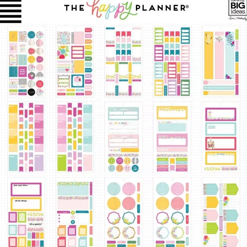 Super Pack de Mini Stickers Happy hostess Happy Planner